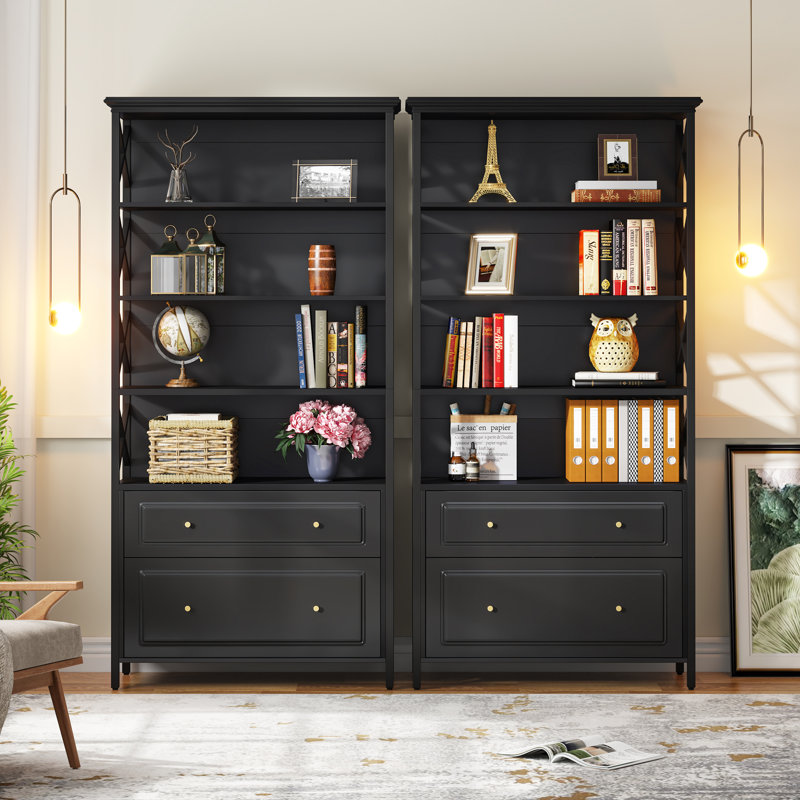 Etagere with glass doors cheap